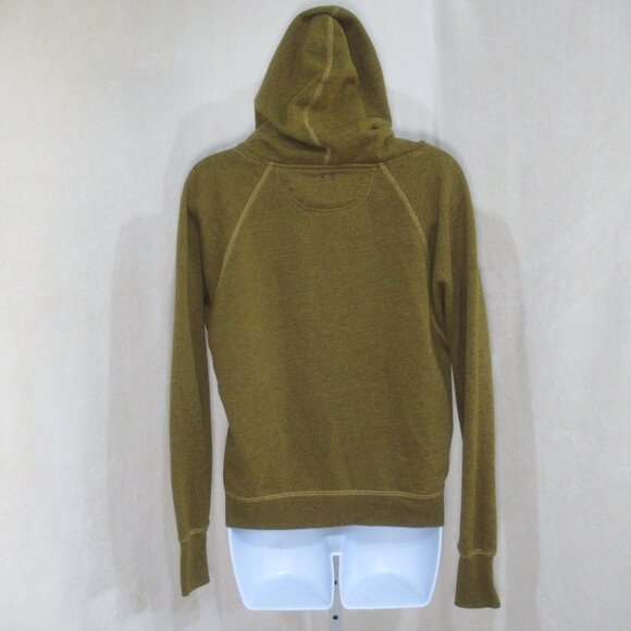 ✨Converse Heathered Mustard Yellow Quarter-Zip Hoodie | Size XS - Picture 3 of 13